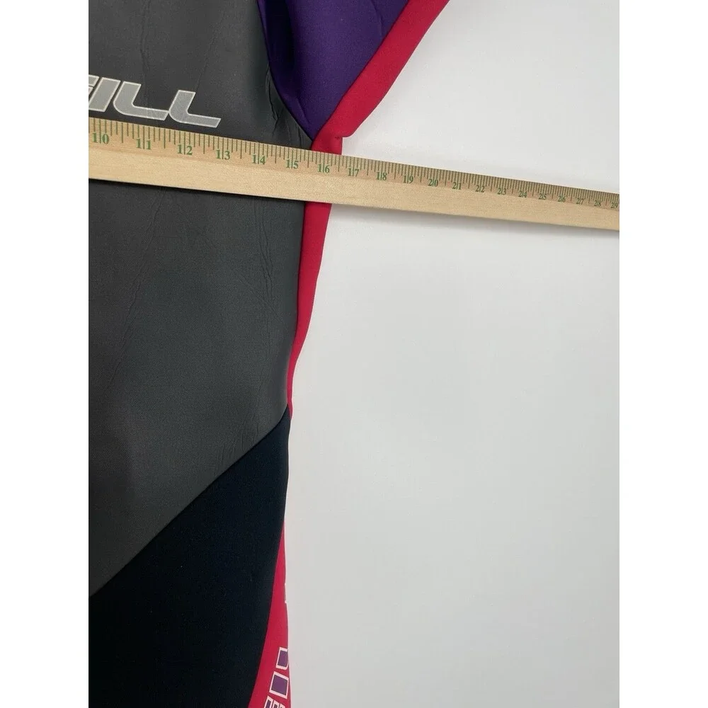 Vintage O’Neill Reactor 2/1mm Shorty Wetsuit Purple Black Adult Back Zip Surf